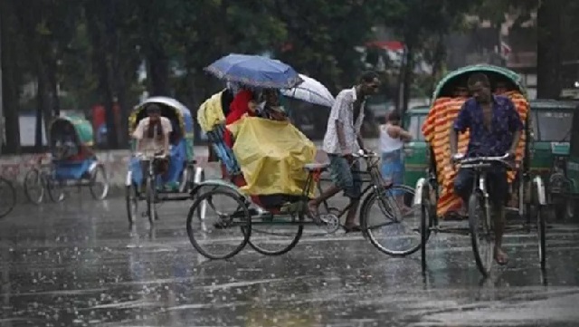 আজ ঢাকায় সারাদিন বৃষ্টি হবার সম্ভাবনা